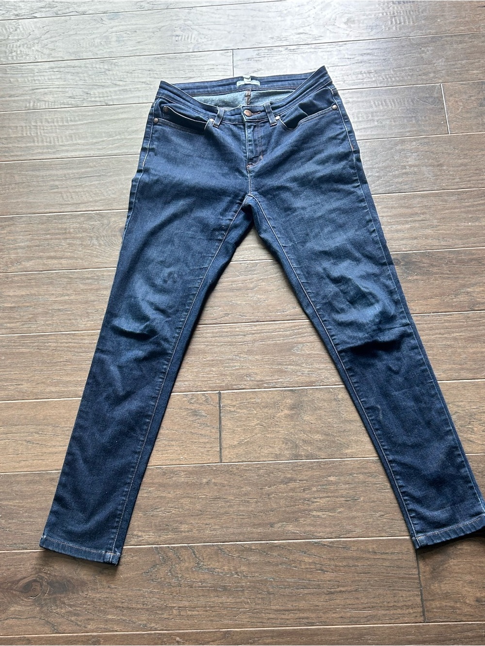 Eileen Fisher Skinny Classic Dark Blue Women's Jeans Size 2